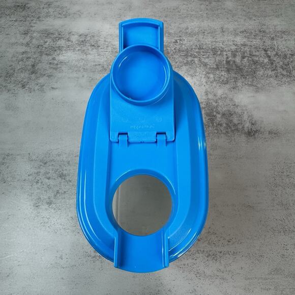 VTG Tupperware Water Pitcher Flip Top Lid Disney 101 Dalmatians 1 Quart 1990s NW - Picture 8 of 11